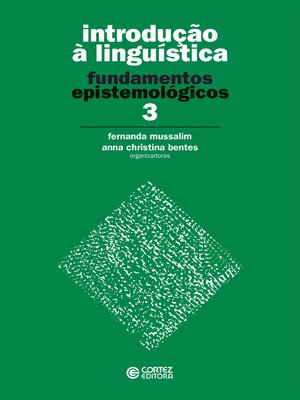 cover image of Introdução à linguística